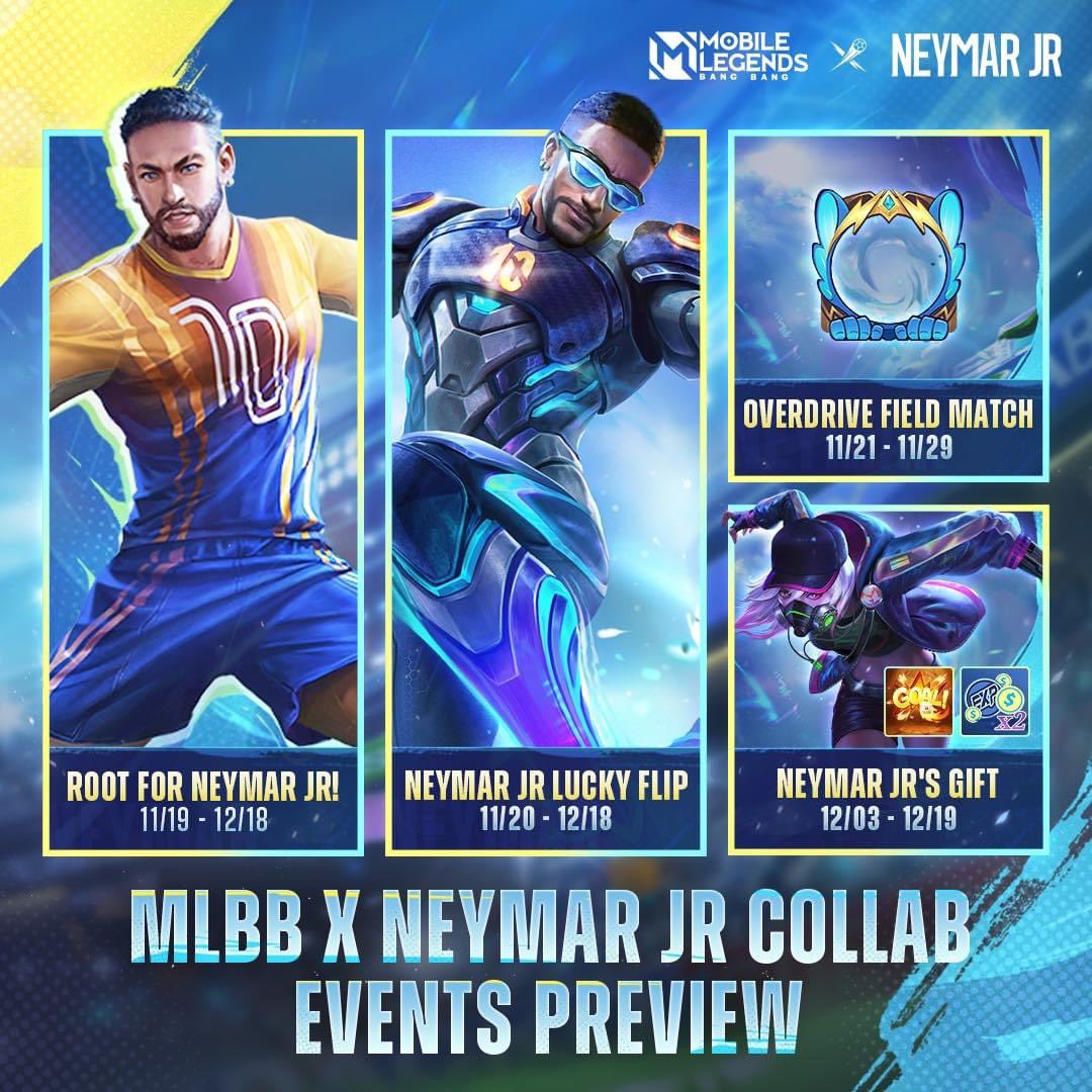 Mobile Legends: Bang Bang - Wanna join Neymar Jr on the field? Well, here's  your chance! Maybe not in a real football field, BUT, even better, on the  MLBB battlefield! MLBB X