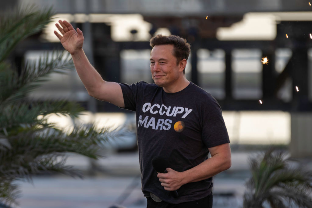 NEWSMAX's tweet photo. Elon Musk's restoring former President Donald Trump's Twitter account was hailed as a "middle finger" to the woke leftists and roiled up talk of mass protests and boycotts. https://t.co/QgI83KTZ5B https://t.co/3Qs5OKWmpM