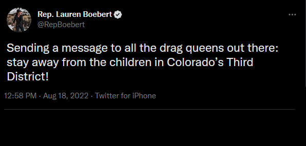 Rep. Zooey Zephyr tweet media