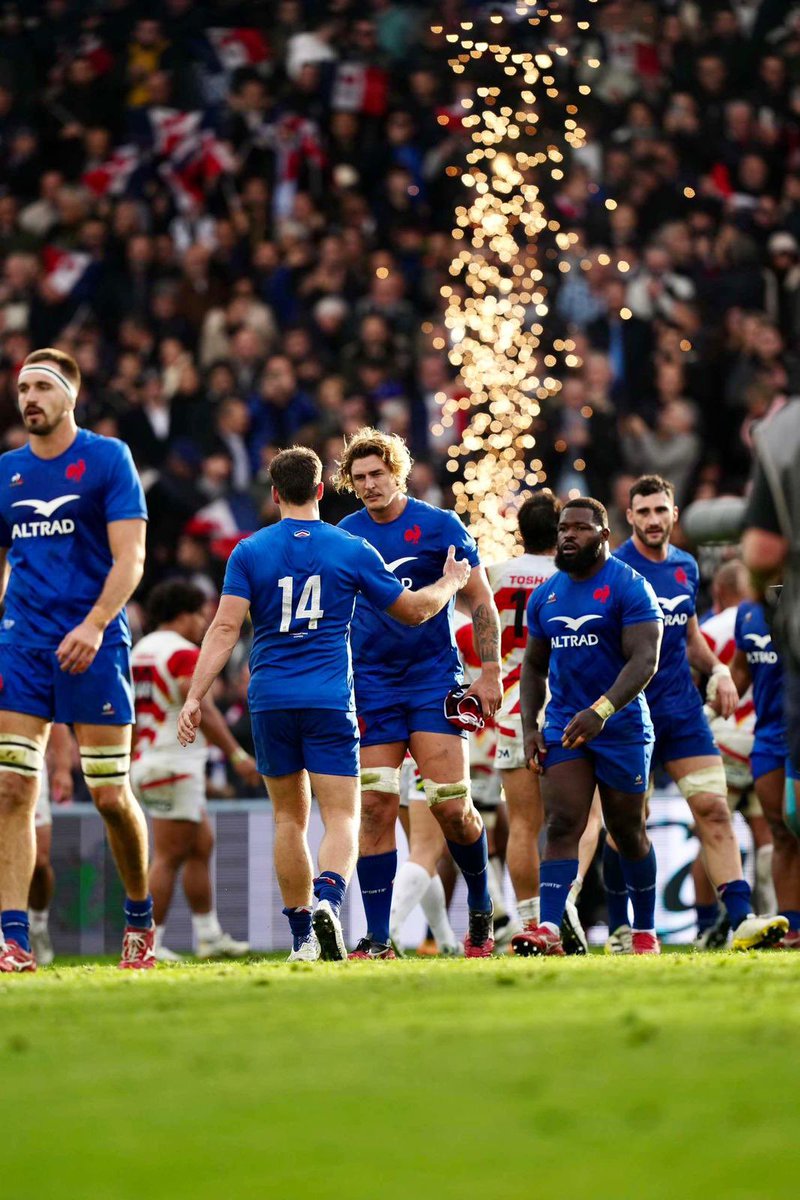 Bravo pour ce grand chelem d’automne et cette année 2022 où le XV de France demeure invaincu 👏🇫🇷