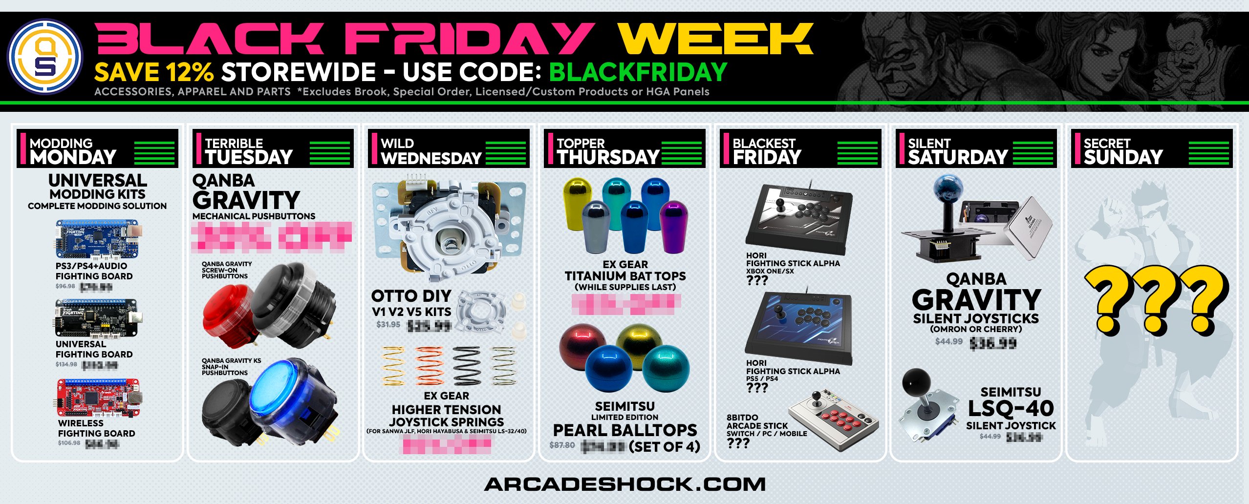 ARCADESHOCK PRO FGC GEAR LOS ANGELES on Twitter "IT BEGINS... MODDING MONDAYS Mod with our