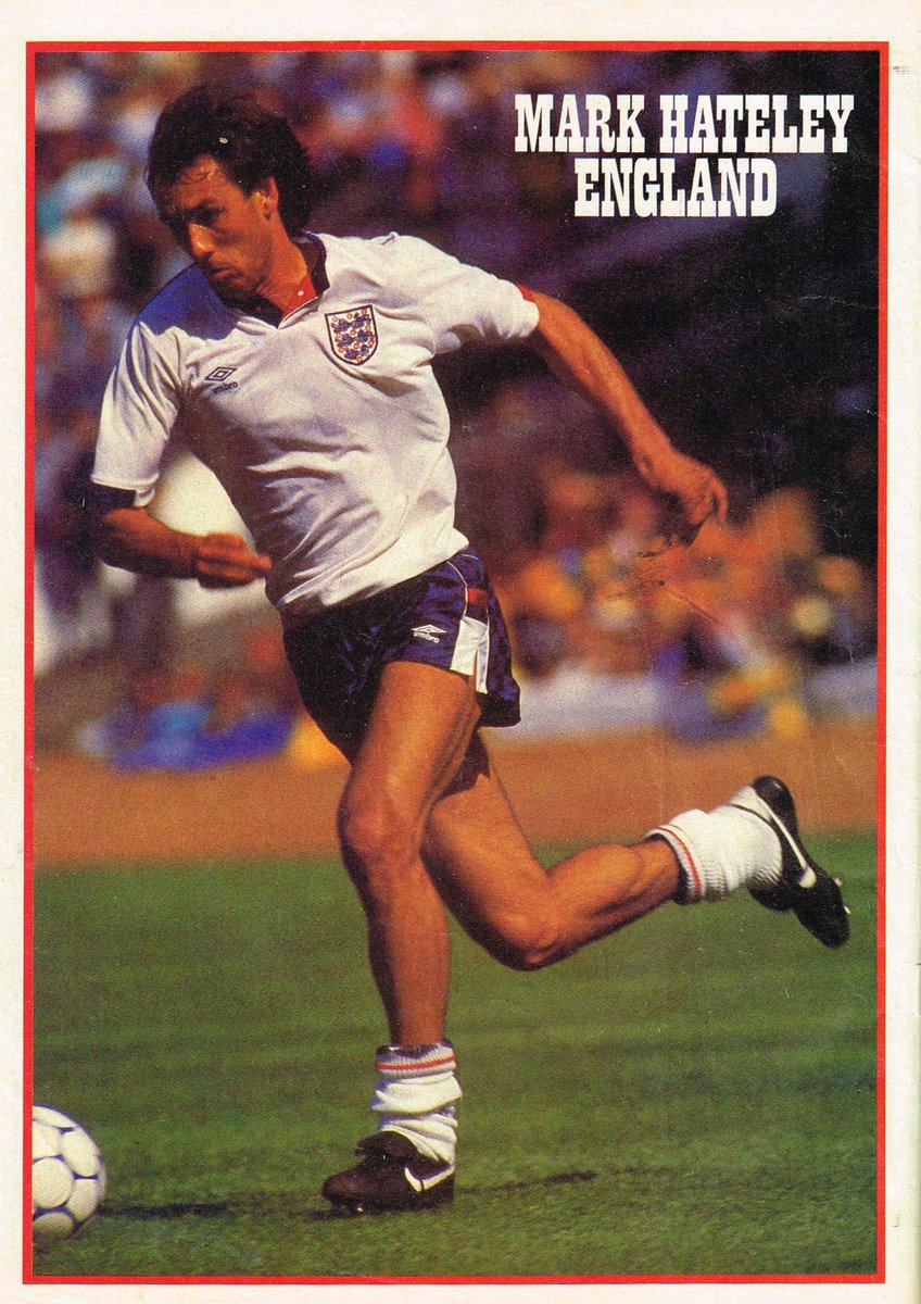 ScotsFootyCards's tweet photo. #MarkHateley #England #Match 1987-07-18 https://t.co/Q8I1k3D3GR