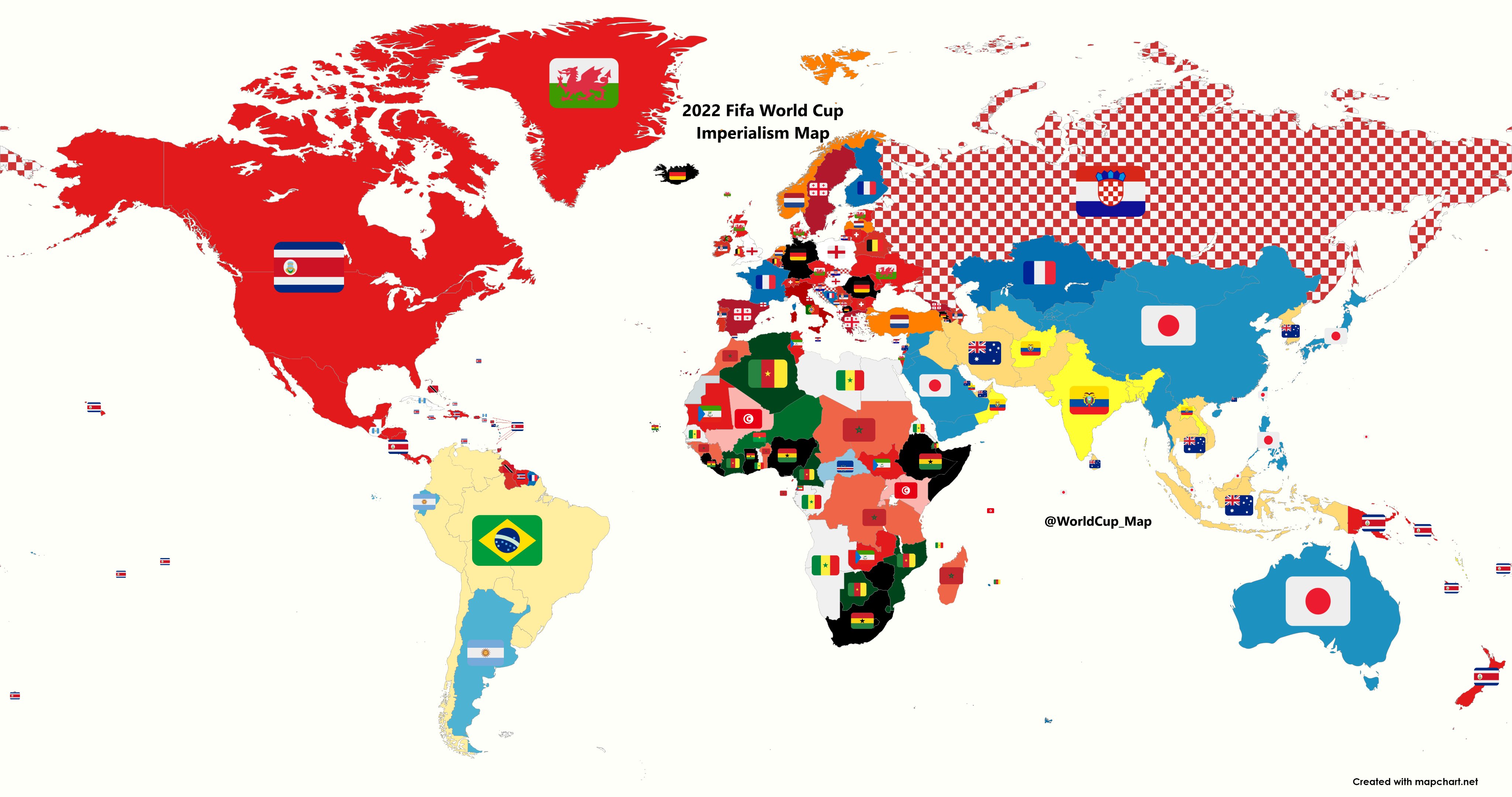 2022 World Cup Imperialism Map (@WorldCup_Map) / X