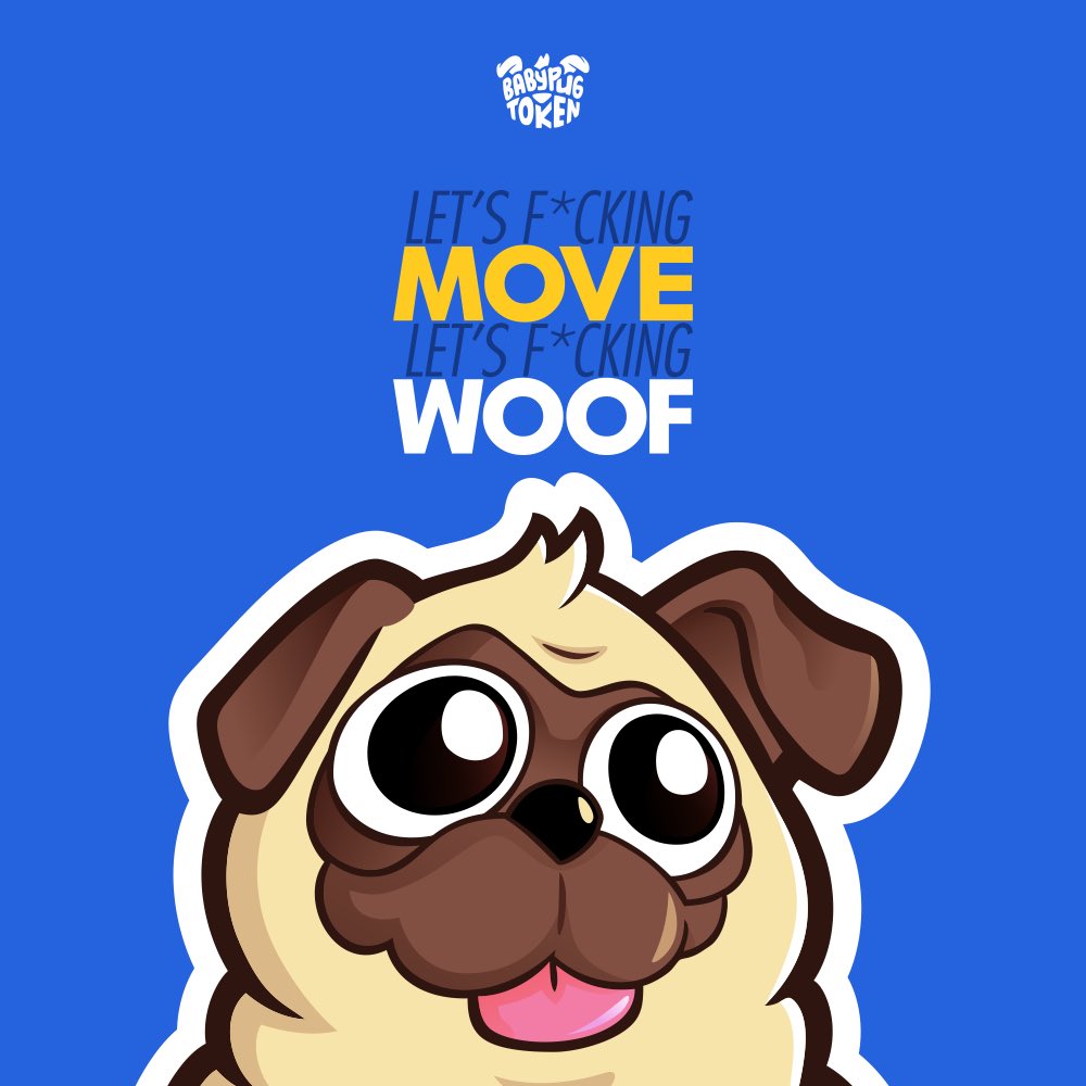 Feel the movement 
Woof Woof!
#LFM #AptosMovement #AirdropAlert #BabyPugToken