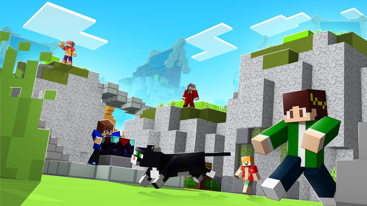 ImFloaty_'s tweet image. -Minecraft Wallpaper-

Thnx for the insp. @RobotPant 🤞