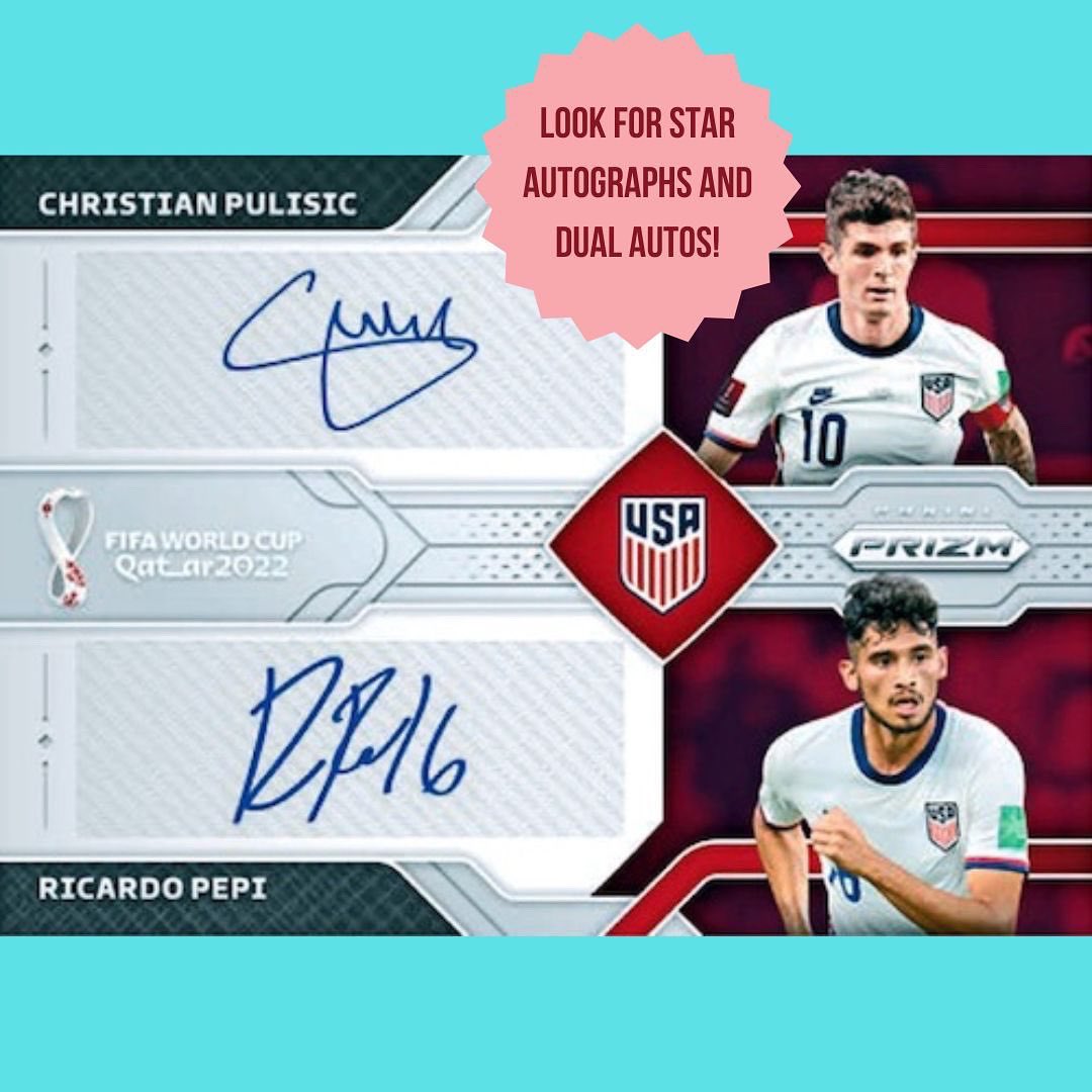 CCard_Club's tweet photo. Did you know The Collectible Card Club has soccer boxes? Well we do, and they all come with Prizm World Cup packs! This product only comes once every four years, so don’t miss out! ⚽️🏆 https://t.co/0z91cPgFGz https://t.co/iYcQSptxeo