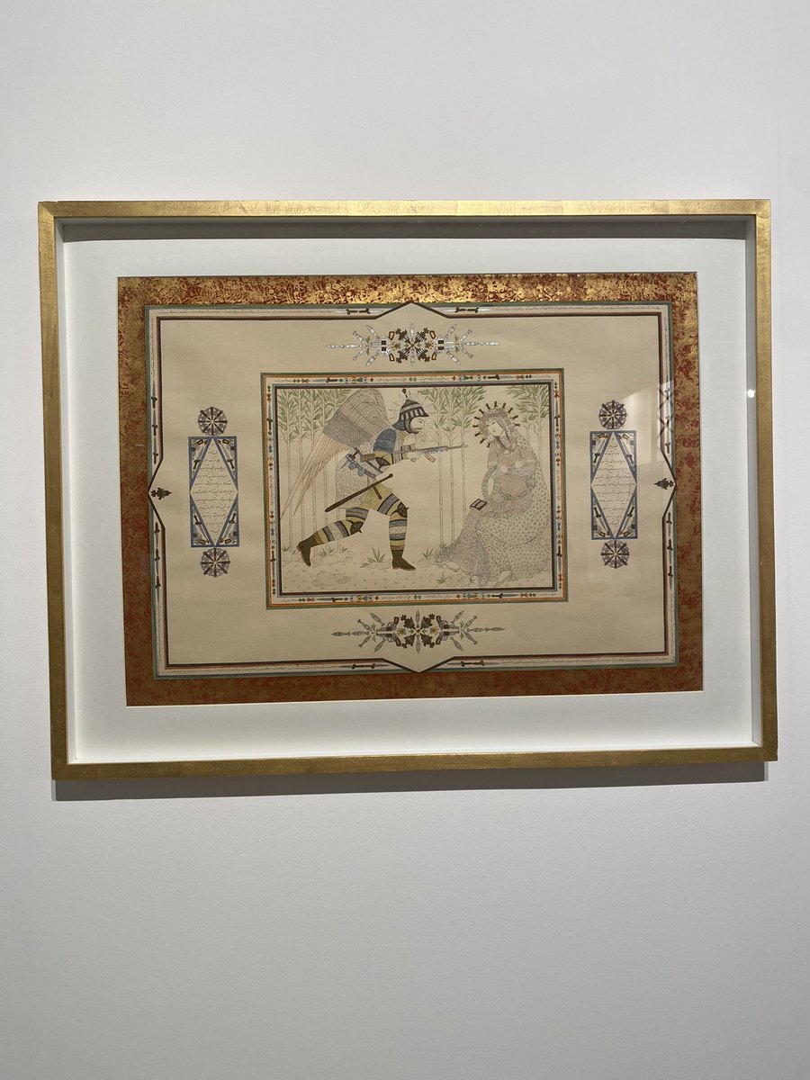 themethheads's tweet photo. Farah Ossouli an Iranian artist, that caught my attention instantly. “She was the first artists to appropriate miniature painting as authentic, personal and contemporary artistic expression to portray woman’s life” https://t.co/AJIsTeUmDg