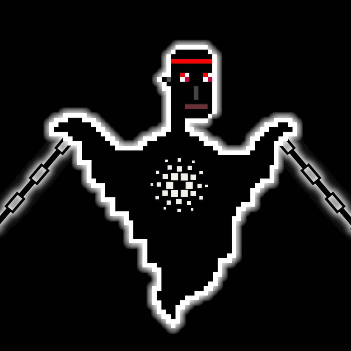 PunksOfDarkness's tweet photo. #CNFT #CNFTCommunity #CNFTProject #NFT 
🔥PUNKS OF DARKNESS🔥
>_ this is the first punk from the "Black Edition".
>_we would like to present:
👑 Prince Of Darkness #101 https://t.co/OSbhc5bZPR