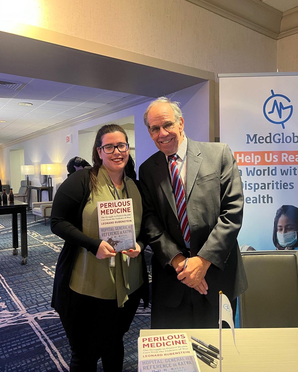 maffleming's tweet photo. If you are looking to help countries in need, @medglobalorg is the way to go. It was so inspirational to meet leaders that are helping war-torn communities. They not only provide AI technology to these communities but also provide their time and services.❤️Please check them out! https://t.co/F1YmExFMkm