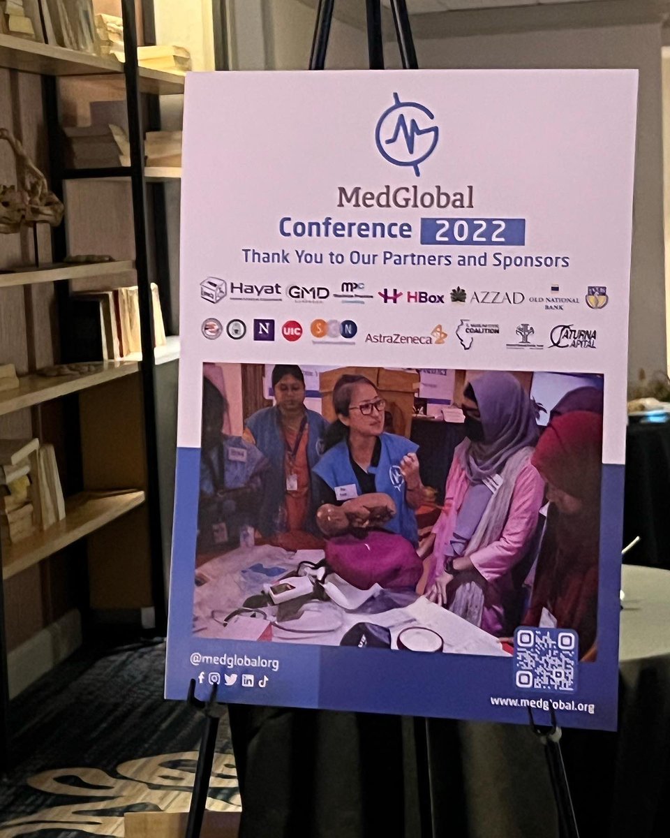 maffleming's tweet photo. If you are looking to help countries in need, @medglobalorg is the way to go. It was so inspirational to meet leaders that are helping war-torn communities. They not only provide AI technology to these communities but also provide their time and services.❤️Please check them out! https://t.co/F1YmExFMkm