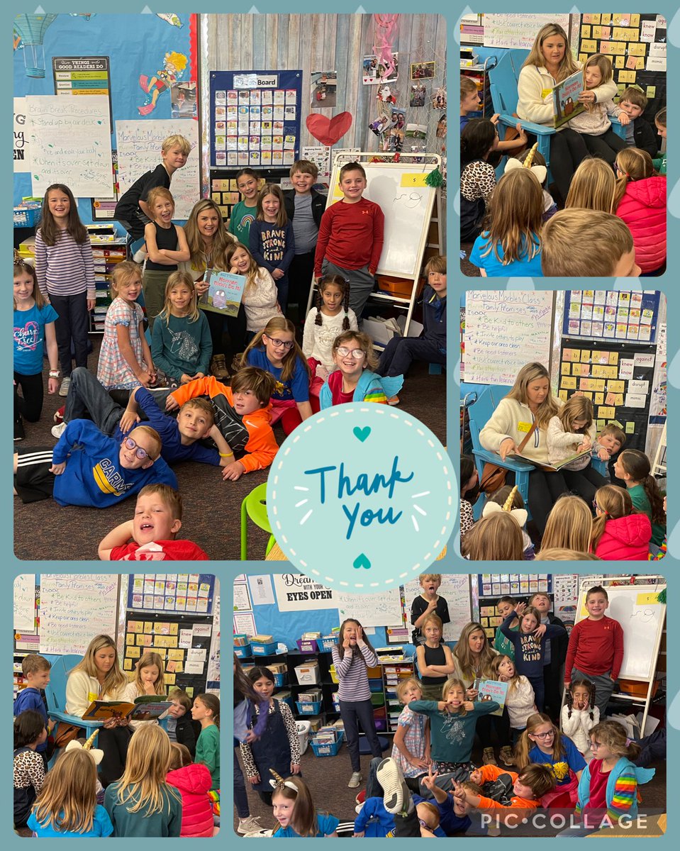 Thank you ⁦<a href="/IllyesKasey/">Kasey Illyes</a>⁩ for reading  to us. We loved the book!💙🍒❤️📚