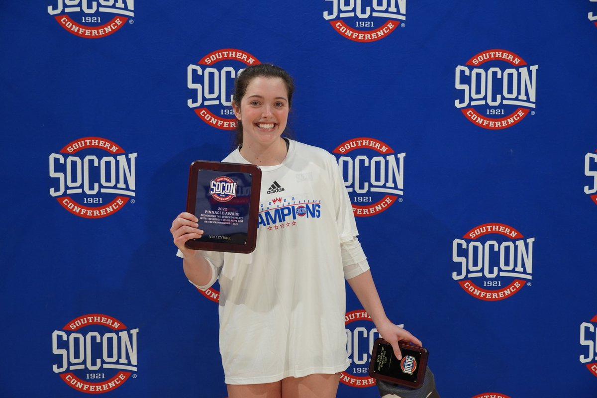 Samford Volleyball (@samfordvb) on Twitter photo 𝐏𝐈𝐍𝐍𝐀𝐂𝐋𝐄 𝐀𝐖𝐀𝐑𝐃 𝐖𝐈𝐍𝐍𝐄𝐑🏆
Putting the STUDENT in student-athlete <a href="/katewonus/">kate wonus</a> 🧠💪
#BeABetterBulldog
#AllForSAMford 𝐏𝐈𝐍𝐍𝐀𝐂𝐋𝐄 𝐀𝐖𝐀𝐑𝐃 𝐖𝐈𝐍𝐍𝐄𝐑🏆
Putting the STUDENT in student-athlete <a href="/katewonus/">kate wonus</a> 🧠💪
#BeABetterBulldog
#AllForSAMford
