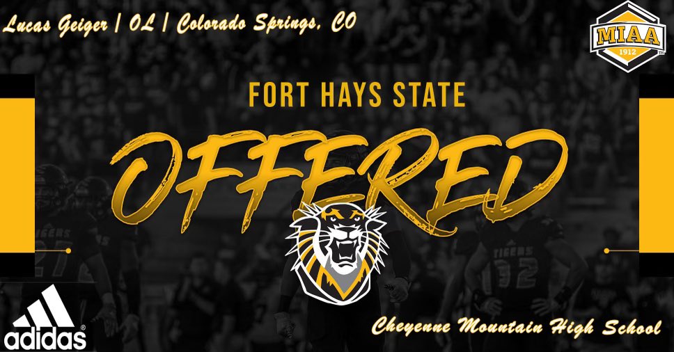 Very grateful for the offer from <a href="/Coach_TMcJunkin/">Coach Trey McJunkin</a> at <a href="/FHSUFootball/">FHSU Football</a>!! <a href="/CoachSaravis/">Jay Saravis - Cheyenne Mountain Football</a> #NCAAFootball #CollegeFootball #Recruiting