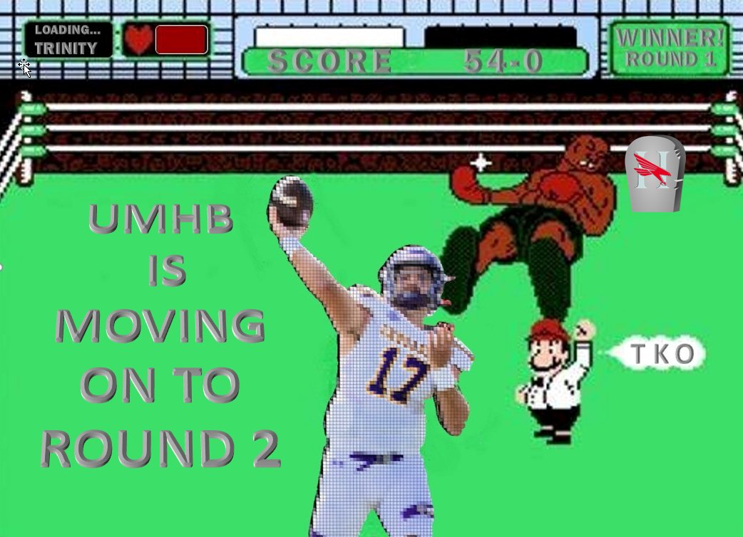 charliehuschka's tweet image. GAME. OVER.

Now Loading ... Trinity ...
@CruFootball #stac22