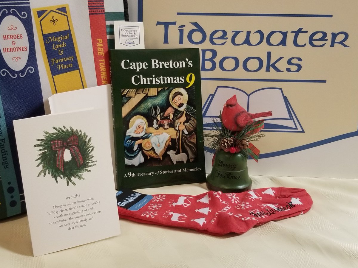 Our Featured #MaritimeMonday #CanLit in-store is a genuine holiday tradition! CapeBreton's Christmas, Book 9, is another collection of stories and memories — a series that has won its place as a heart!💕🇨🇦📚🎄
tidewaterbooks.ca #ShopSmall #BuyLocal #ShopIndie #IReadLocal