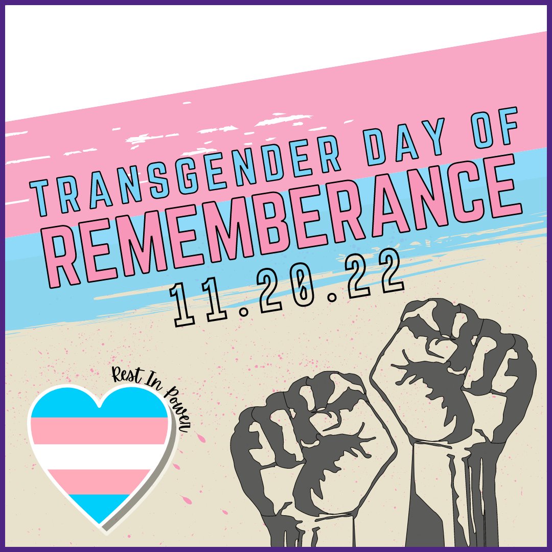 PSP_ASUO's tweet photo. Transgender Day of Remembrance (TDOR) is an annual observance on November 20th. Today we honor the memory of transgender lives lost to acts of anti-trans violence.
#Transgender #TransDayofRemembrance #TDOR #AntiViolence #etaupsilon #phisigmapi @phisigmapi @arizonastateuniversity https://t.co/9raSg39KMg