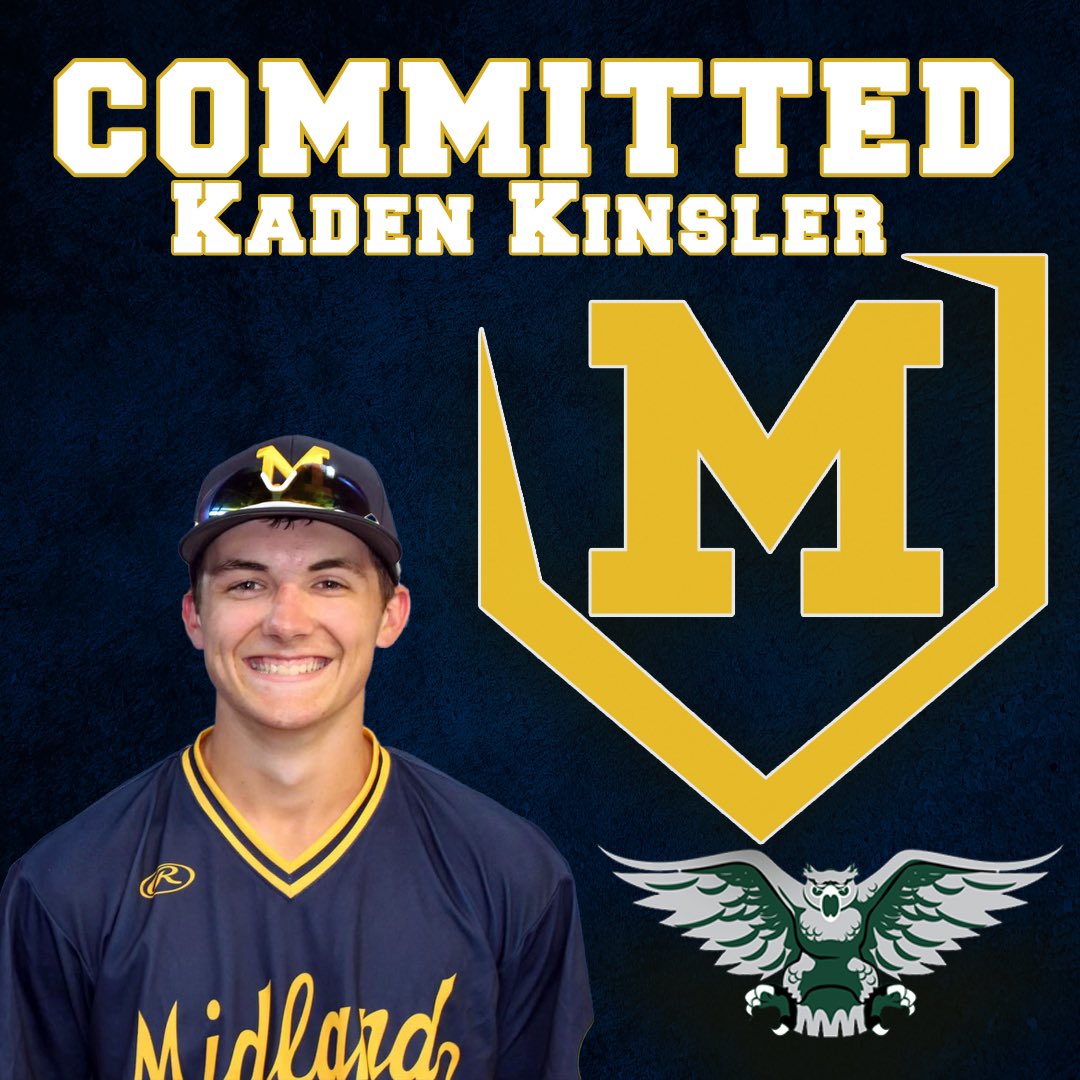 Congrats to Kaden on his commitment to William Woods University.  One of our original “Scorpions”, turned Midland players, to commit with many more to come. Can’t wait to watch you play.  #midlandfamily @MidlandBandits <a href="/PBRMissouri/">PBRMissouri</a> <a href="/KandiKinsler/">Kandi Kinsler</a> <a href="/Kinsler1611/">Kaden</a>