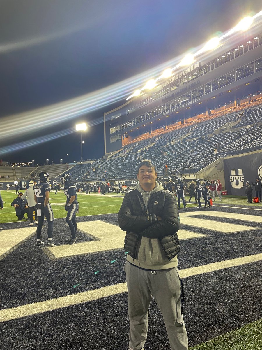 Hyrum Dewsnup (@dewsnuphyrum) on Twitter photo Had a blast at the USU football game last night! Thanks to <a href="/CoachGibbs_/">Michael Gibbs</a> <a href="/CoachMicahJames/">Micah James</a> and @racheljharris Canβt wait to get back up there soon! #GoAggies π΅βͺοΈ Had a blast at the USU football game last night! Thanks to <a href="/CoachGibbs_/">Michael Gibbs</a> <a href="/CoachMicahJames/">Micah James</a> and @racheljharris Canβt wait to get back up there soon! #GoAggies π΅βͺοΈ