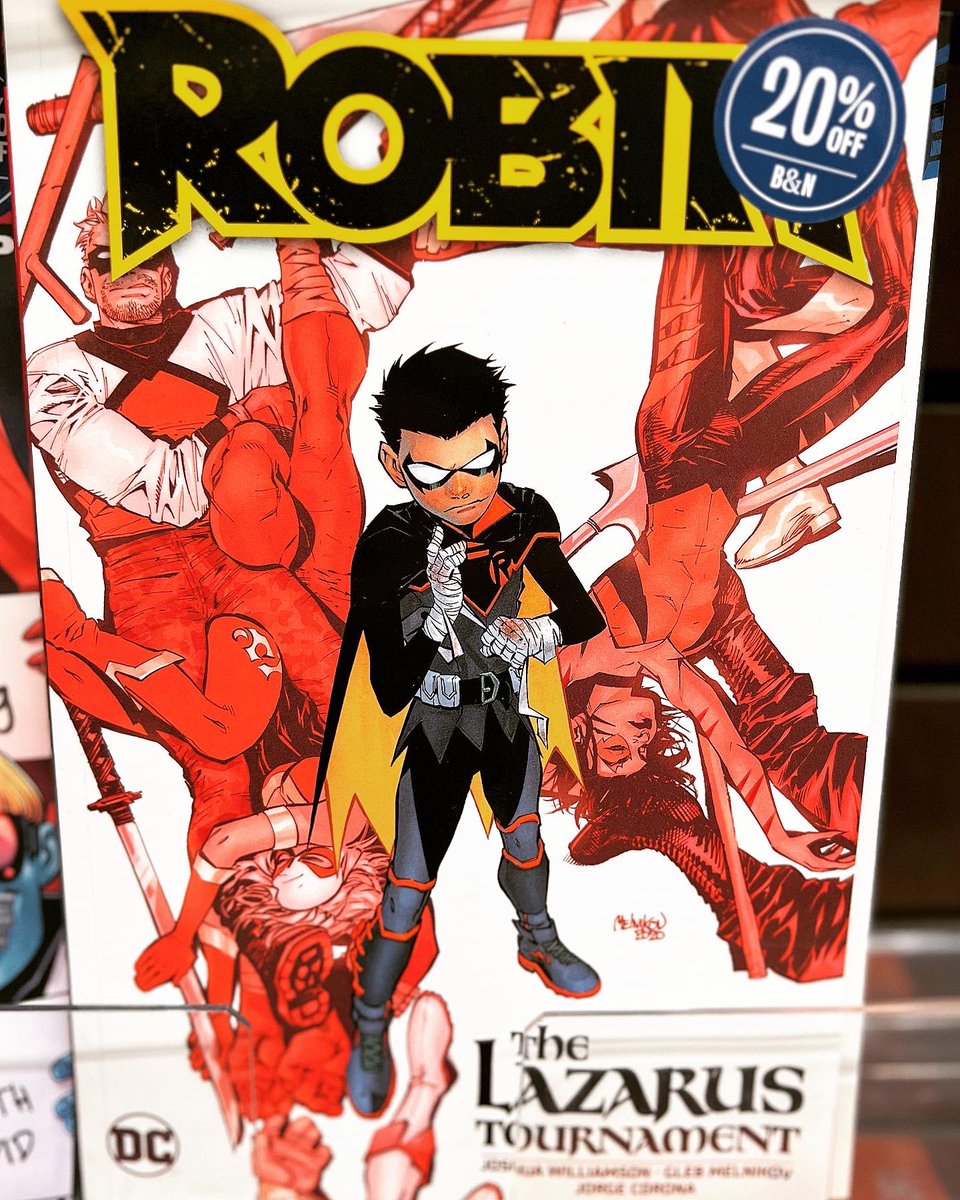 It’s that time of week again!!! This week’s characters of the week are…. The Robins!! All Boy wonders old and new are all 20% off this week!! #bnmacon #barnesandnoble #barnesandnoblemacon #bnvolved
