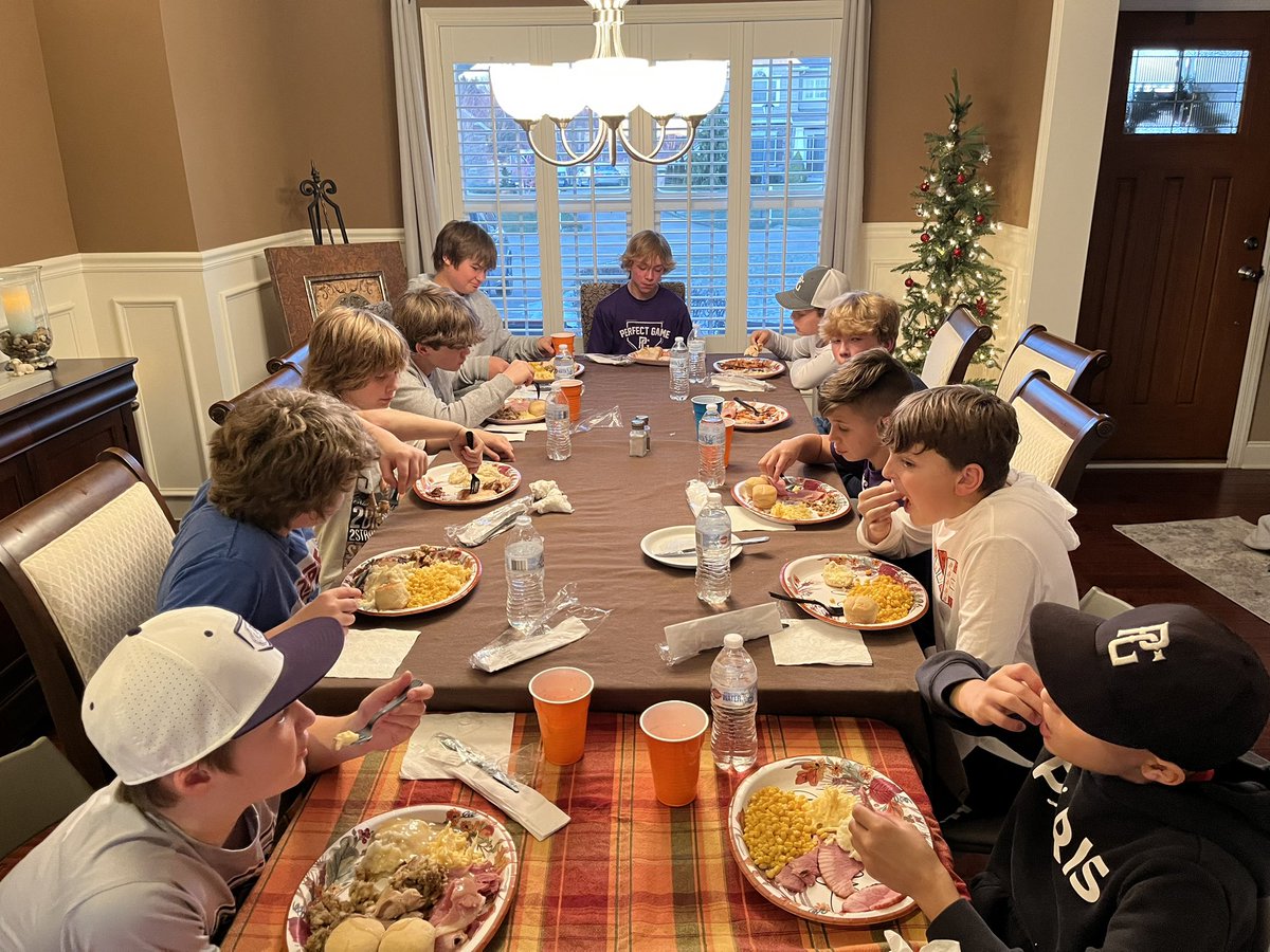 Great night for the boys celebrating Friendsgiving, cooking together learning to work together, and having fun off the field!  #homegrown #thankful <a href="/JHSbaseball2014/">Jackson Baseball</a>