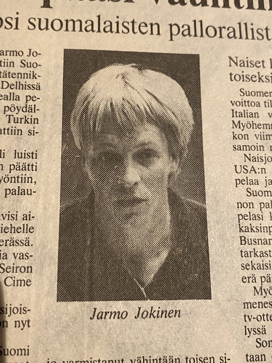 Ensi viikolla tulee 35 vuotta täyteen Jarmo Jokisen kuolemasta. Jamppu oli kahden lajin mestari, pöytätennis ja pesäpallo. Sen lisäksi olit mun esikuva, ystävä, nelinpelikaveri ja ikuisesti elämäni sankari. Olit huikea kundi joka autoit aina kun rakensin omaa pingisuraani 👍🏓❤️