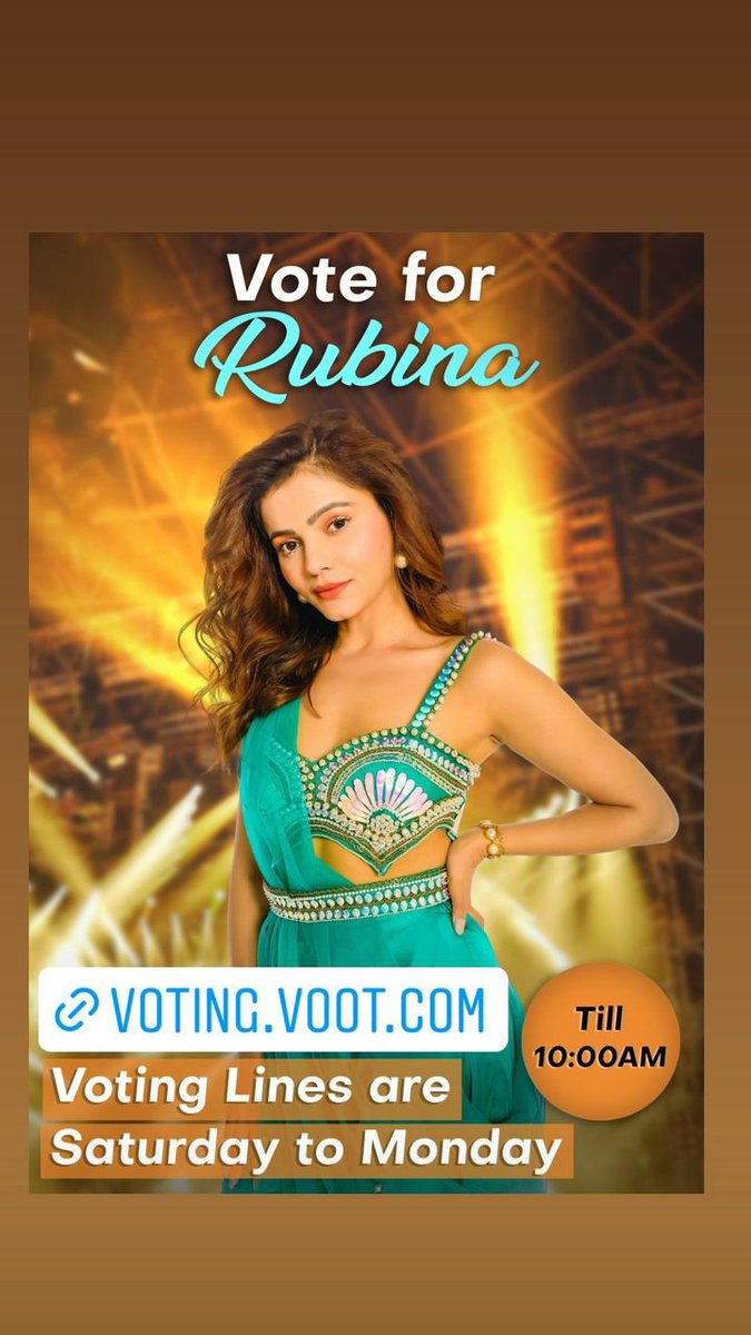 RubinaXPriya's tweet photo. JO jo celebrity aj story rkh rahe for votes..
For other contestants and not for Rubi even they share good bond with her.
Guyz just remember one thing and believe me.
#VoteForRubina
Wo sb upcoming weekend (Finale) pe story rkhe ge Rubi k lye with CONGRATULATIONS
#RubinaDilaik https://t.co/sgGYISeawd