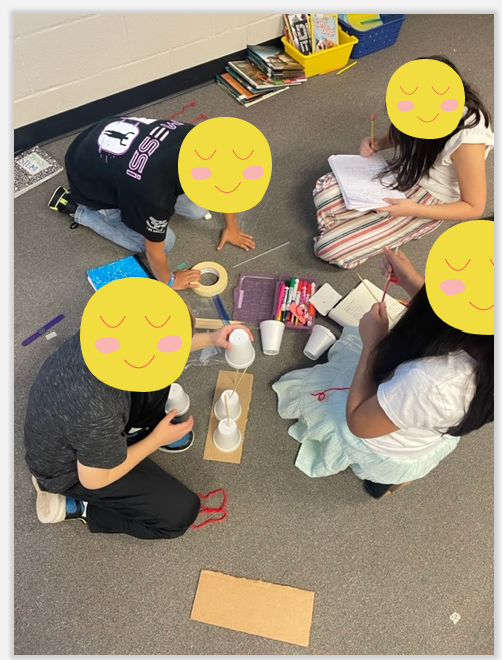 E_ReeseSTEMTCHR's tweet photo. Building bridges to correct an erosion problem in our most recent #PBL and #STEM science unit! 
#stempbl #science #stempln https://t.co/lr0d7OjRVh