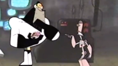 MarianaRamosCo1's tweet photo. Has anyone ever noticed how similar Pearl and the robot Larry 3000 from Time Squad are?

#CartoonNetwork #TimeSquad #StevenUniverse #SU #pearl #Larry3000 https://t.co/fH2nl37uif