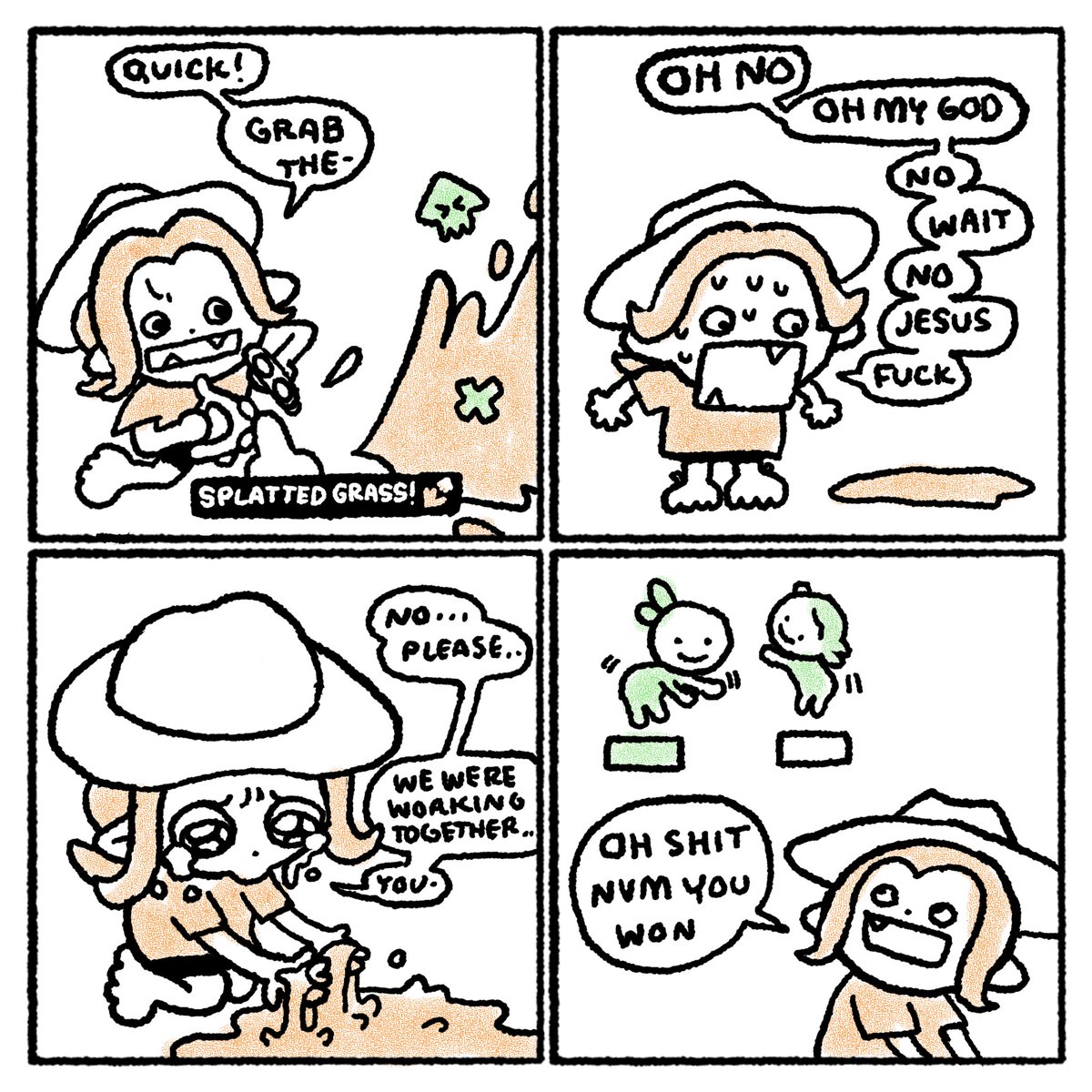 Scrapped Tricolor comic
[#Splatoon3 #Splatfest] 