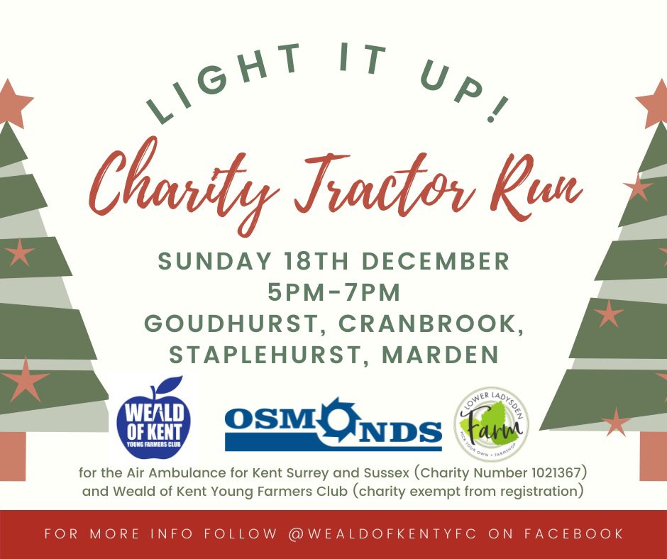 Here we come!! 
🚜🎄