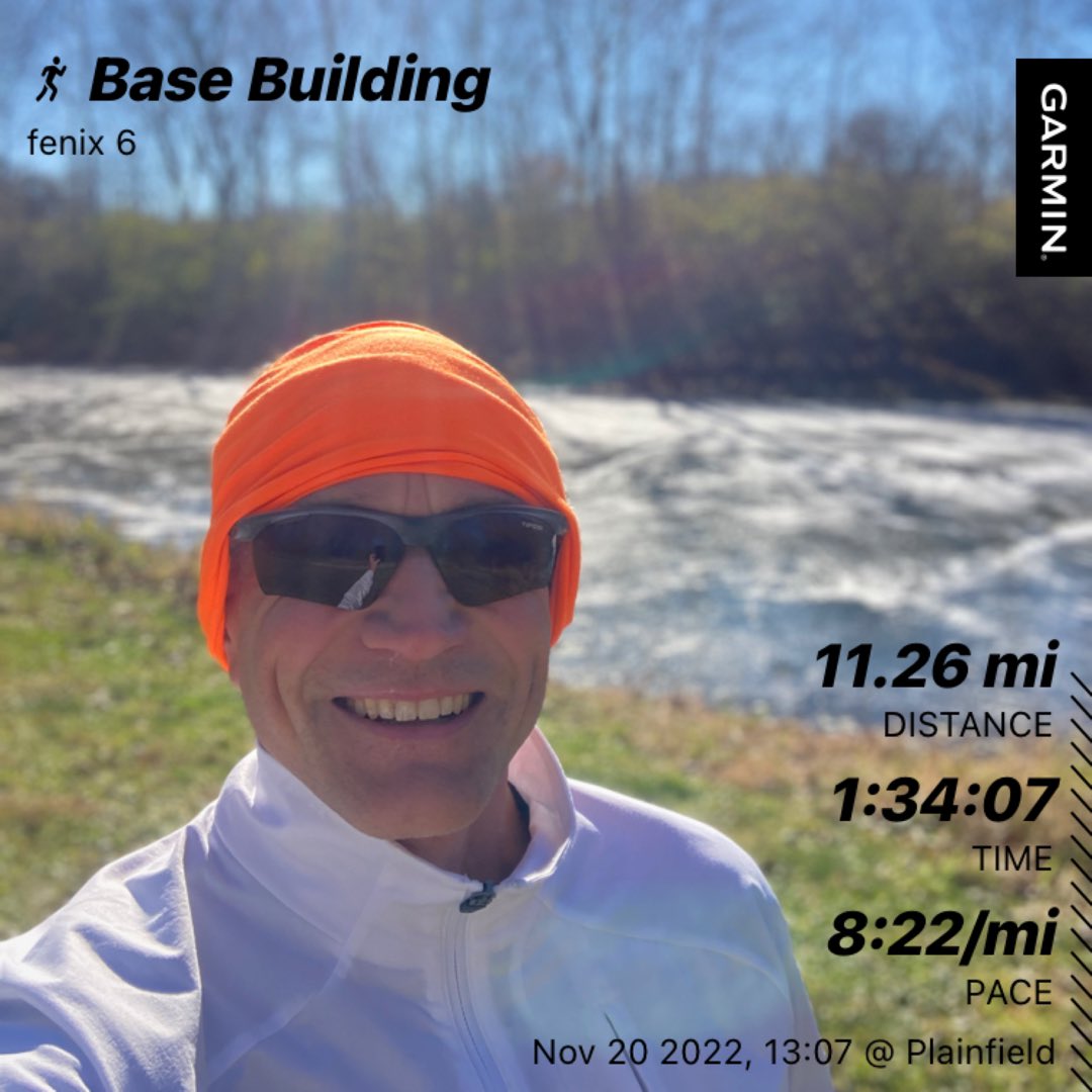 jaredjogs's tweet photo. Glad a waited to get this long ๐โโ๏ธ in! Temps rose 20 degrees and the ๐ was refreshing. #runchat #getsomemiles #RUN #longrun https://t.co/LnbUSfducN