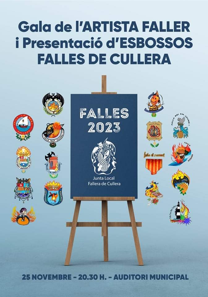 FCreacion's tweet photo. 📲🗓Les comissions falleres de Cullera realitzaran conjuntament l’acte de presentació d’esbossos el pròxim divendres 25 de novembre a l’auditori del mercat municipal. Un acte que servirà també per a homenatjar als artistes guanyadors de les falles 2022.
#fallesdecullera https://t.co/XvuwiTPHXS