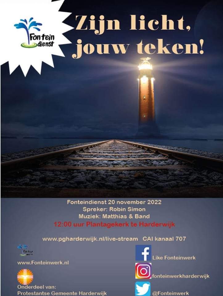CommentaryNL's tweet photo. @mandy_rnd Wij hadden een geweldig inspirerende  Fonteindienst in ons Harderwijk. Openbaringen 22 we zien hierin een prachtig beeld van wat komen gaat, tenminste als we de stappen willen zetten en kiezen voor leven in Zijn licht.
 @fonteinwerk @PGHarderwijk https://t.co/bg15PBQcGD