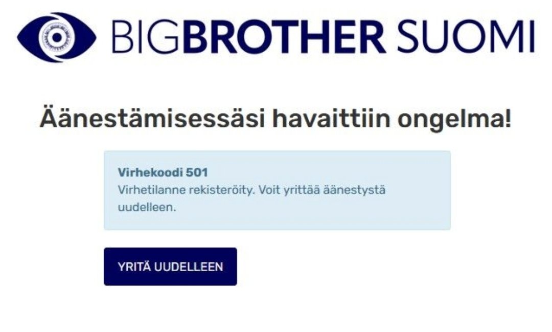 Eipä saanut laitettua äänipakettia Reeolle. Tahallista äänten sabotointia?!!!? #bbsuomi <a href="/viihde4/">Nelonen</a>