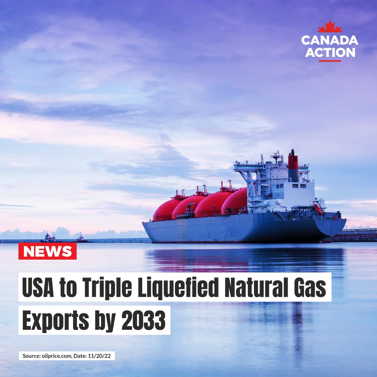 While the U.S. is full speed ahead on LNG, Canada is left behind. Why?

Read more ➡️ bit.ly/3ENw9Wb