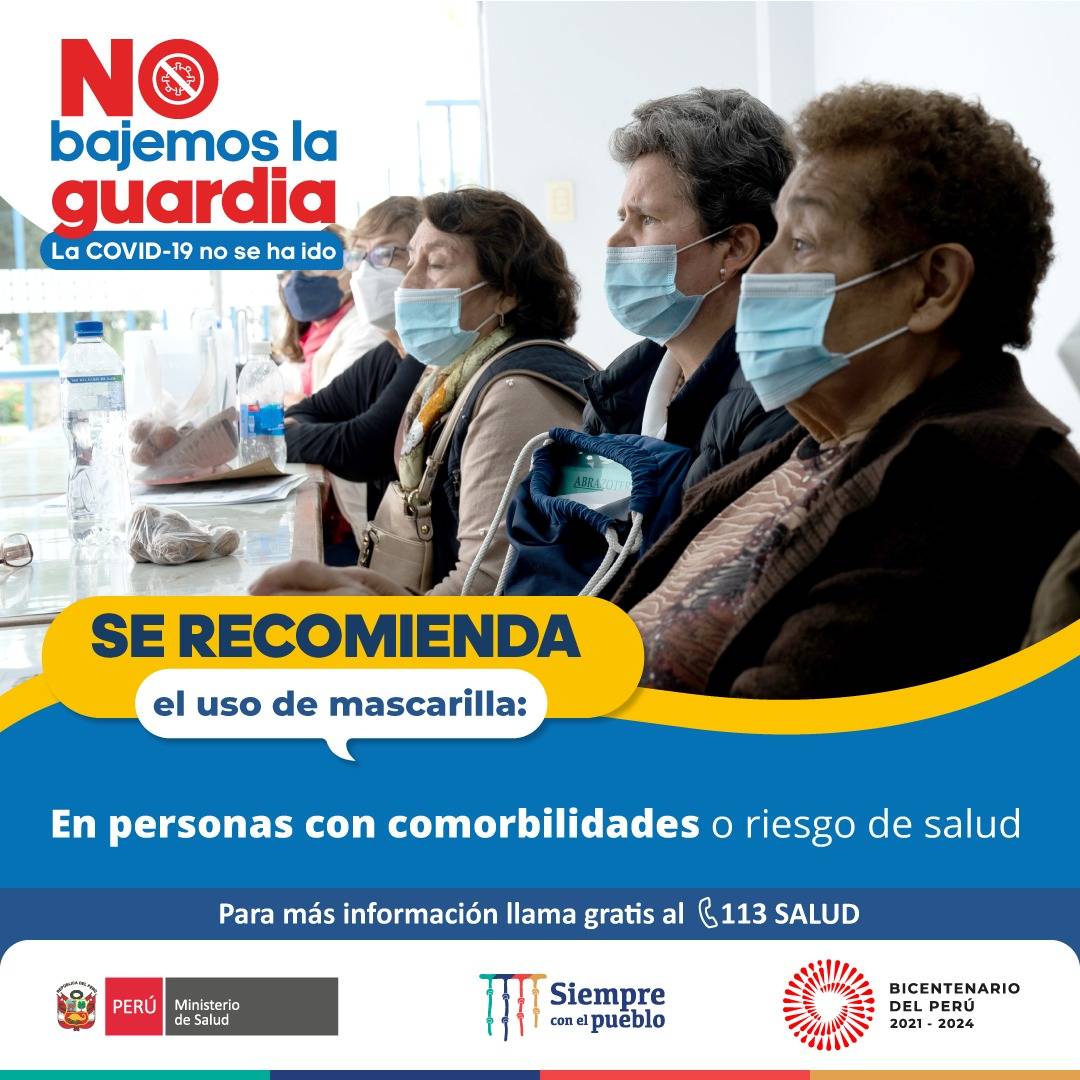 INS Per On Twitter RT Minsa Peru Se Recomienda El Uso De 