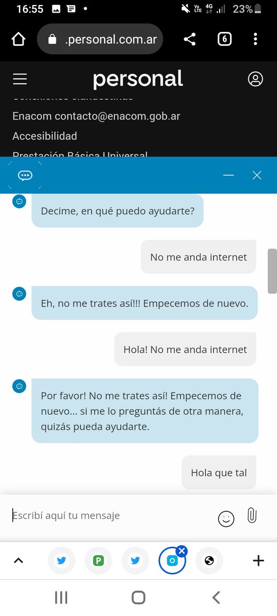 ugemitch's tweet photo. Personal, el bot sensible https://t.co/XnVf331cL5