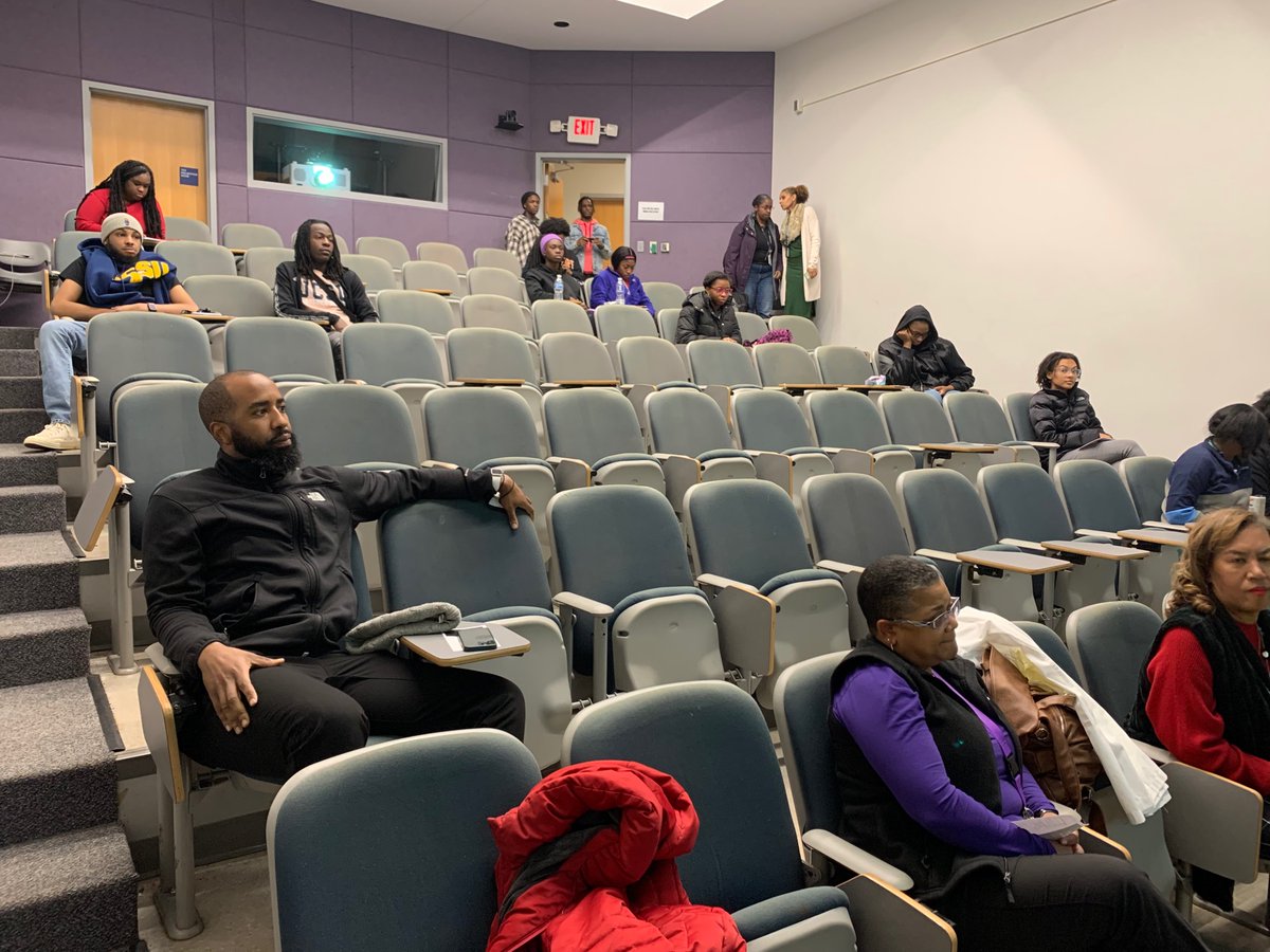CLTMedAssoc's tweet photo. We had a great time with JCSU students at their BKX chapter meeting on Nov 17! Thanks to all of our members who came out! https://t.co/NrLSRIAO8g