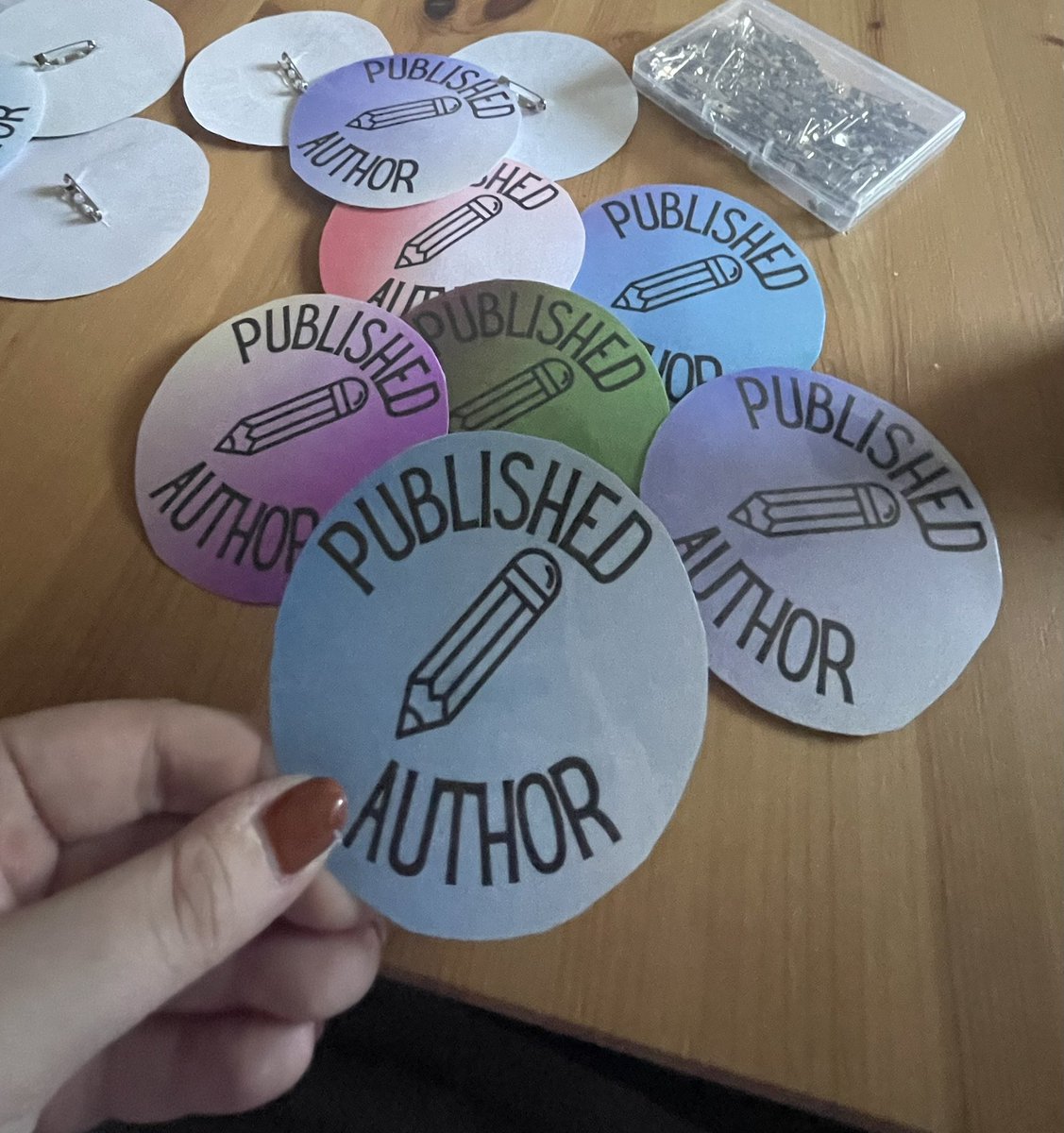 TeachingforHope's tweet photo. Almost the end of the very first writing unit in K! This means pulling out the red carpet and some published authors buttons ✏️ https://t.co/EAVtAVxUEt