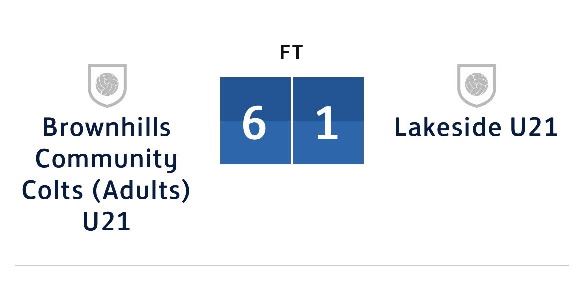 Brownhillscolts's tweet photo. Today our under 21s kicked off their league season with a clash against Lakeside at home. We showed our quality throughout with a brilliant all round performance and a hat trick for Harry dixon. A good start for the boys to build on Up the Colts 👊#BCCFC https://t.co/iNFffNb93L