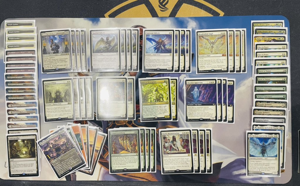 sokos13_'s tweet photo. Went 10-4-1 at the RC and back on the PT 🥳🥳.Special thanks to @TaliskerMTGO for pretty much everything and my uttermost gratitude to @filipamtg for providing me skyclave clerics which I couldn’t find otherwise and proved of high importance.Magic is back.We are back. #LECSofia https://t.co/ErIXkOszdp