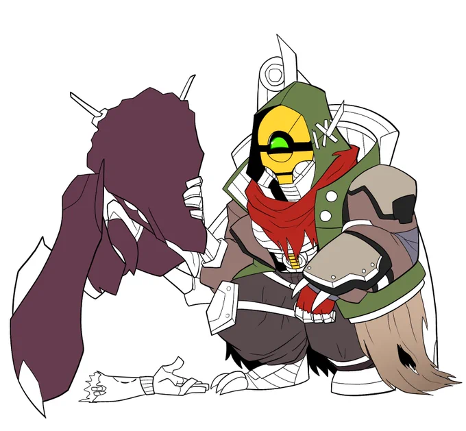 some unfinished art that i'll likely never finish bc i don't use .sai  anymore 