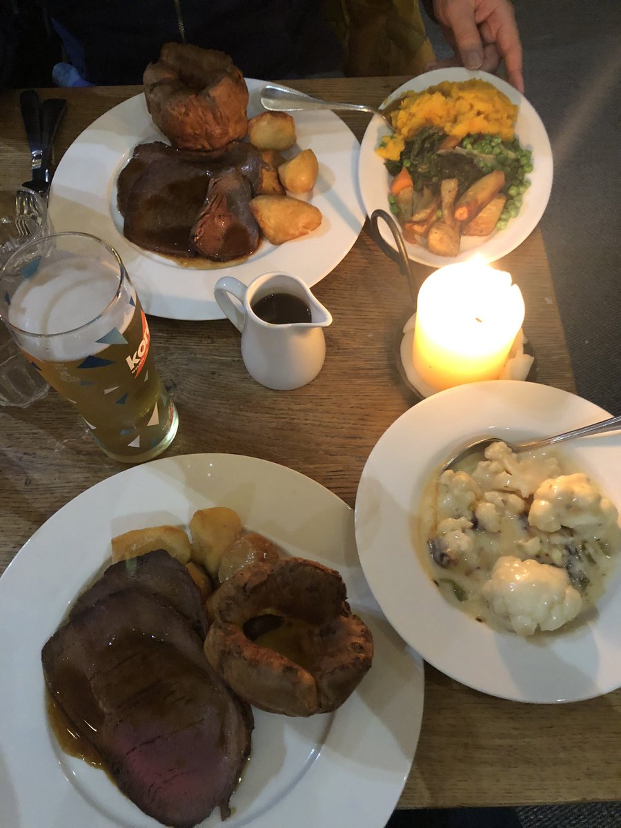 <a href="/TheCornishArms/">The Cornish Arms</a> great Sunday lunch today. Consistently good taste, quantity and service with a smile. Cheers to the team 🙏