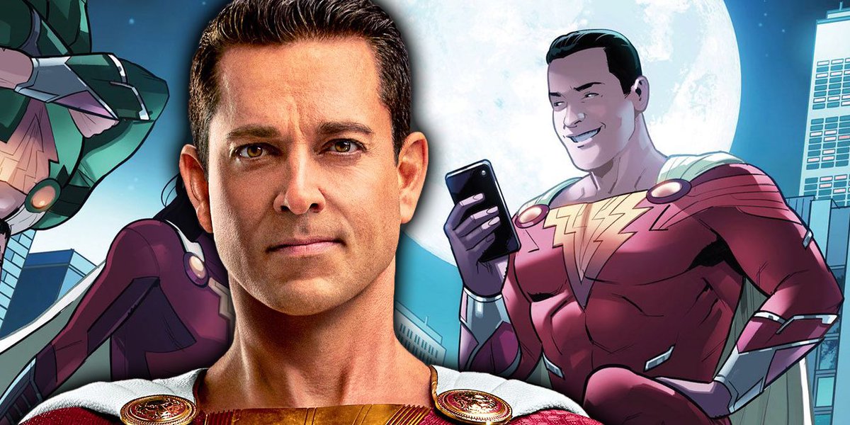 CBR's tweet photo. DC announces a one-shot special tying into Shazam! Fury of the Gods, co-written by star Zachary Levi and other actors from the film, including Adam Brody, Grace Caroline Currey and more.

Details here: https://t.co/2CH57FMb7e https://t.co/gYdUfmJSOI