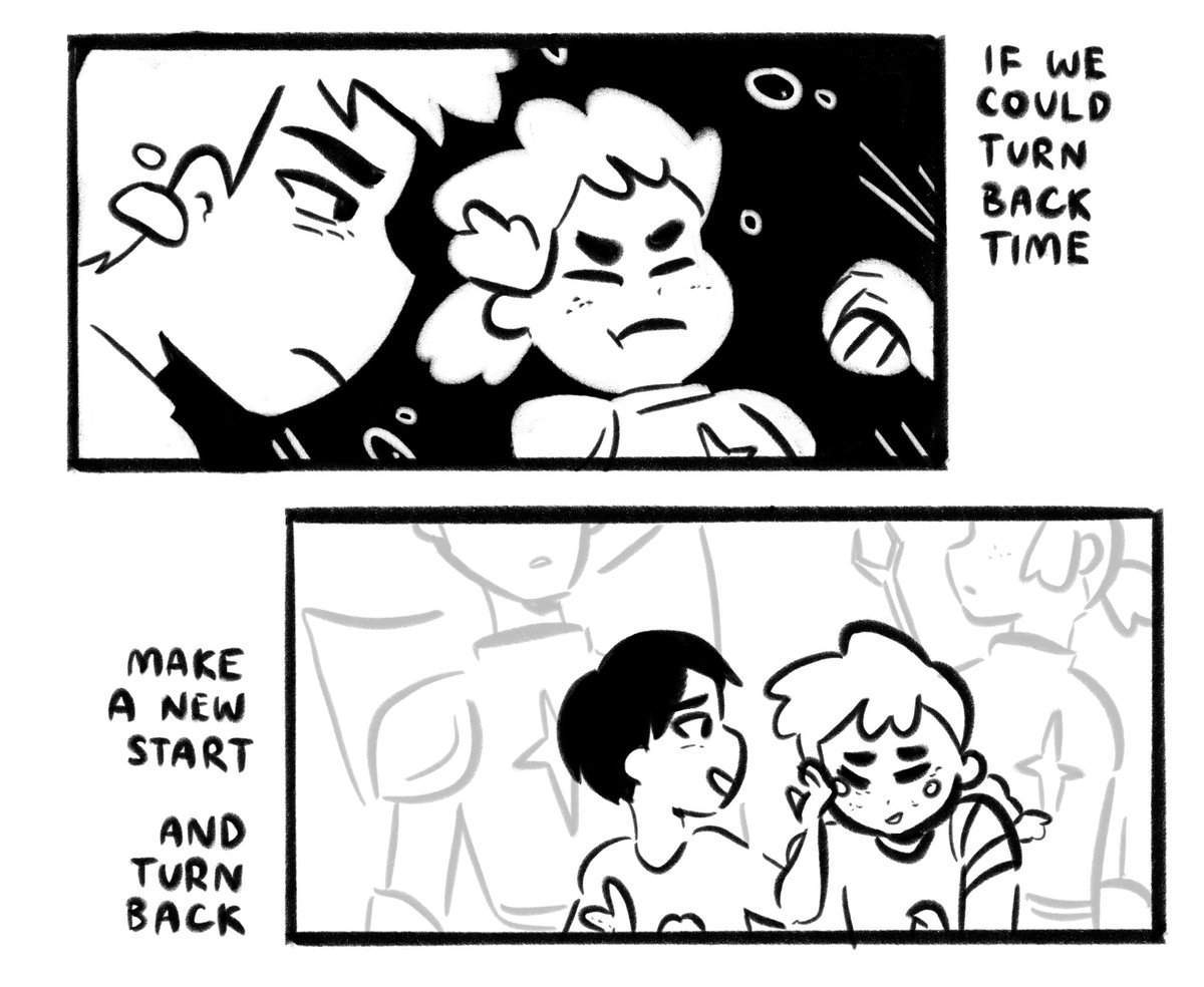a mini sketch comic I drew about the characters from my fantasy / time travel webtoon, Archmage Ascending

(text from the English translation of Turn Back Time by WayV)

The season 1 finale is tonight!! :)

#webtoon #WebtoonCanvas 