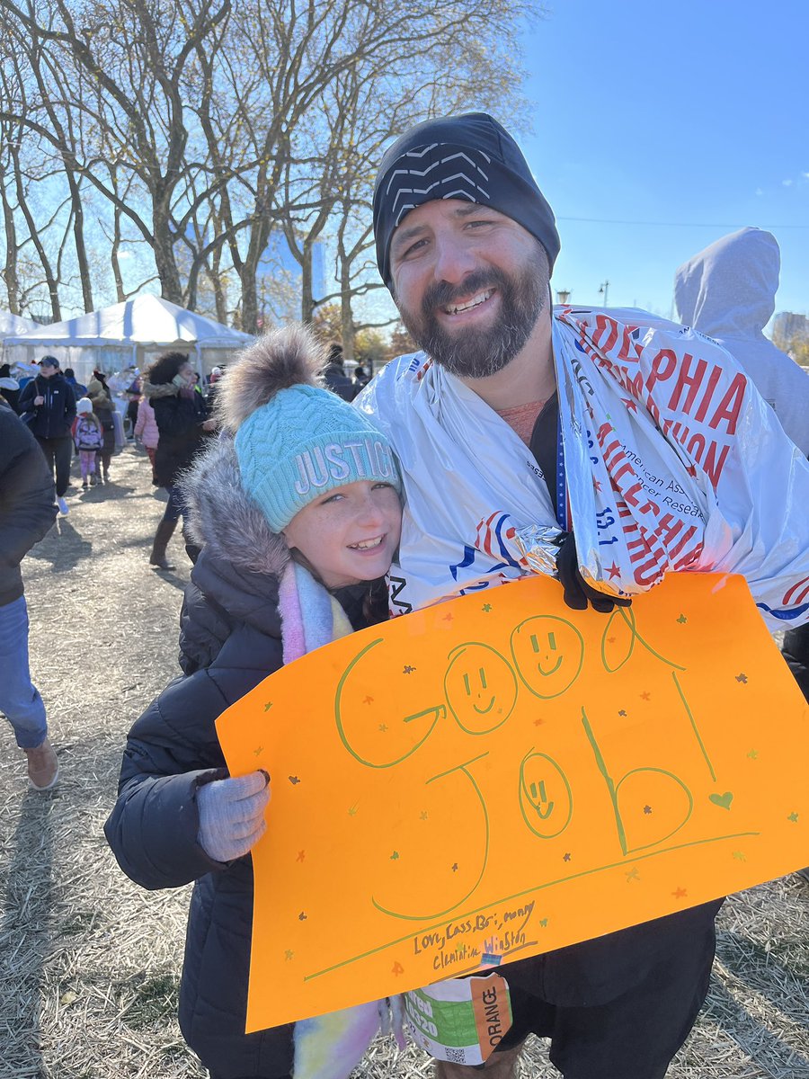 PrincipalPeltz's tweet photo. It was freezing, it was windy… but completed the @Philly_Marathon this morning! Even qualified for Boston 
…age group 75-79 years old. https://t.co/NoTF4wQk5F