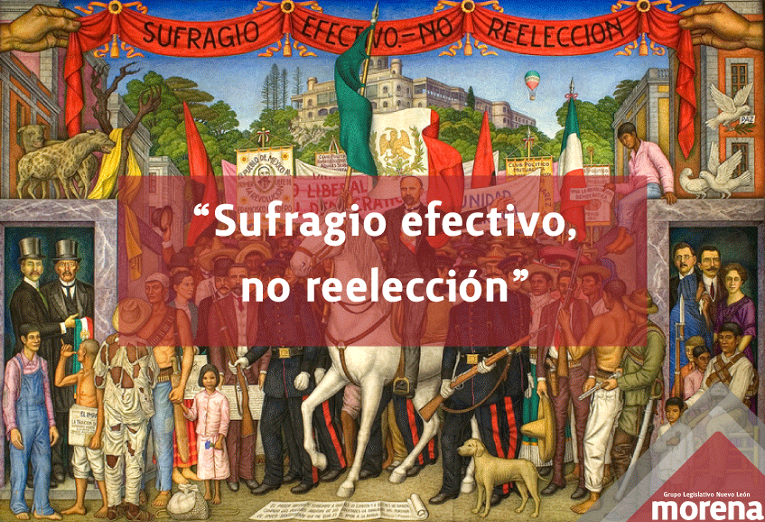 MorenaNLdip's tweet photo. 🔴Hoy 20 de noviembre, conmemoramos 112 años de la Revolución Mexicana, movimiento que fundó y definió al México moderno. En un primer momento el movimiento fue encabezado por Francisco Madero, con el fin de derrocar la dictadura Porfirista 🧵

✅ @Jessy_MtzNL 
✅ @FdzWaldo https://t.co/jd95gzg2Ub