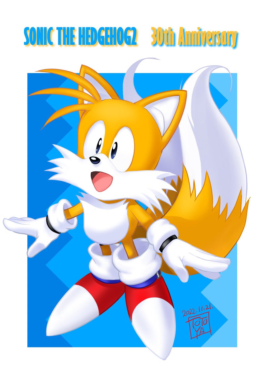 Yasushi Yamaguchi (aka 'Judy Toyota'), the designer of Tails, is