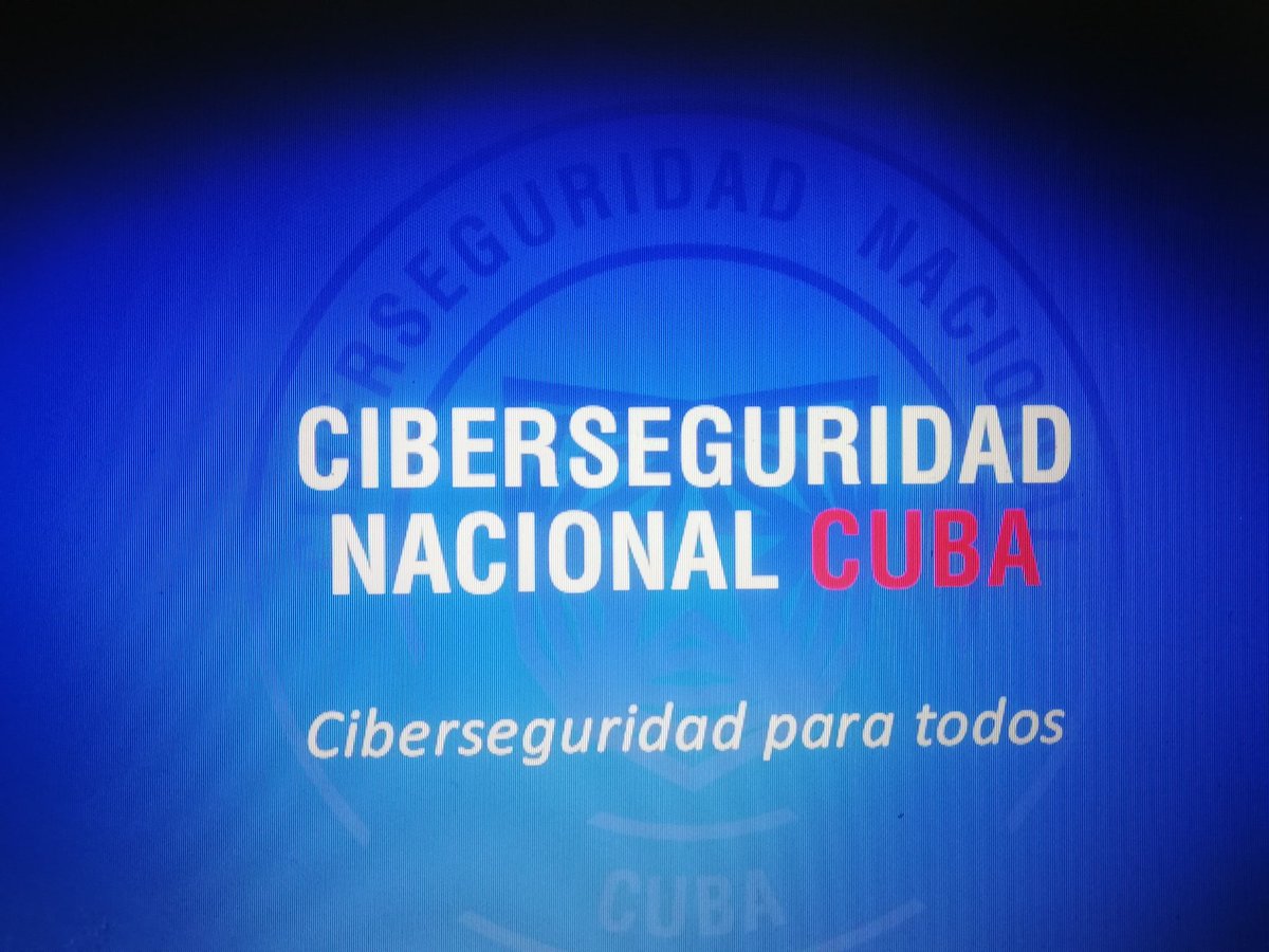 Comienza este lunes Jornada Nacional de Ciberseguridad, un espacio que nos llama a acciones concretas desde una perspectiva renovadora y movilizadora con la participación de todos y para todos. #CiberseguridadParaTodos #Cuba