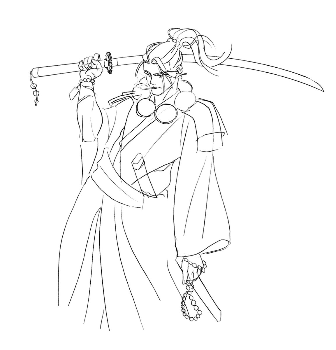 We’re on a roll!! Good ol WIP. Why does every “sketch” I do turn into something that I want to finish? #digitalart #characterdesign #anime